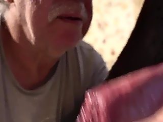 Man suck dog penis